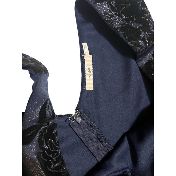 Miami Black Floral Mini Dress - Picture 3 of 12